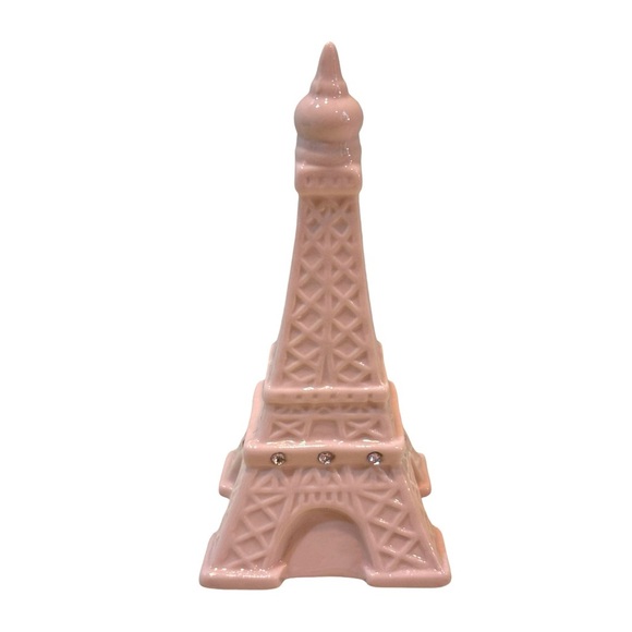 Pier 1 Pink Paris Eiffel Tower Ceramic Coin‎ Bank - Picture 3 of 5